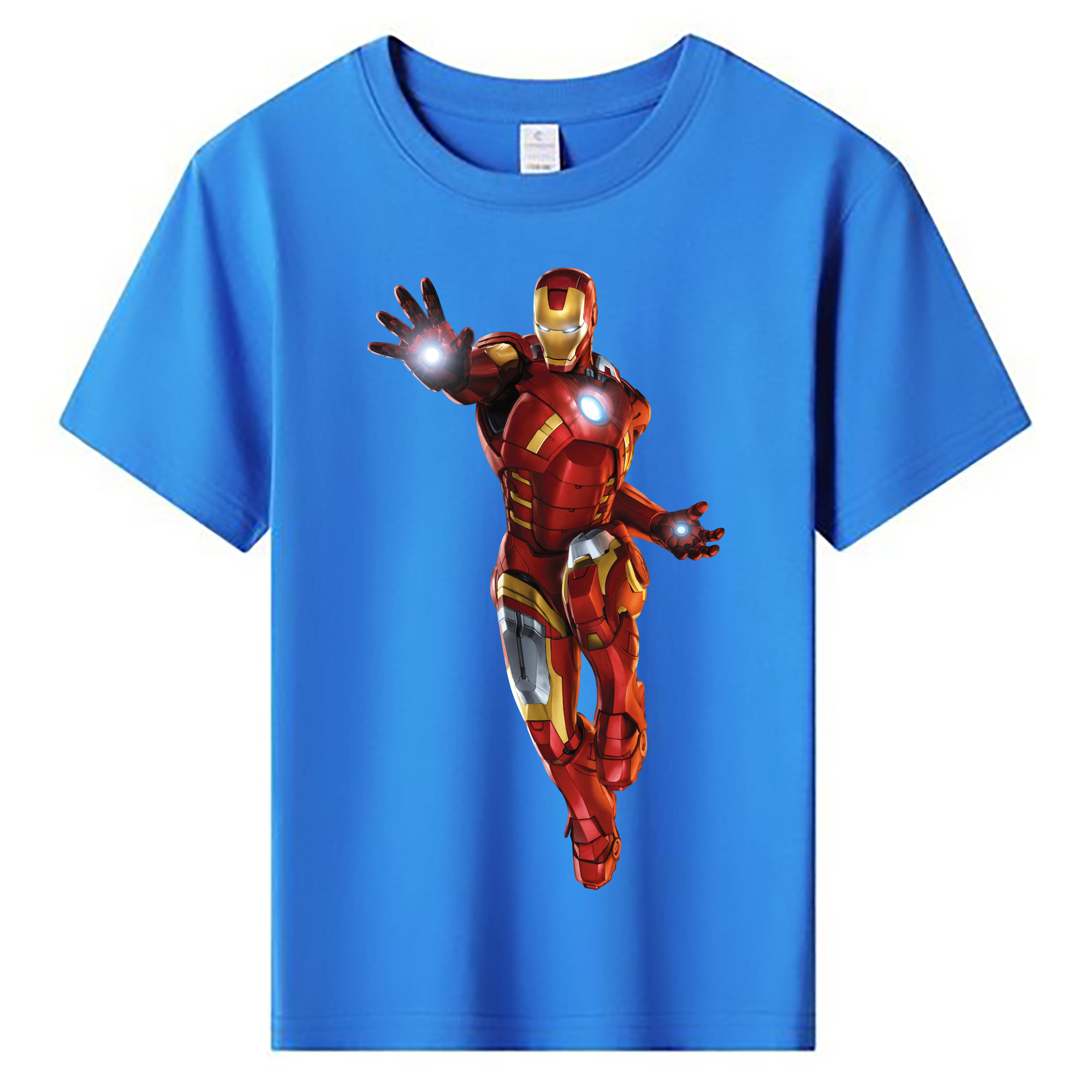 （画像用） アベンジャーズ The Avengers 綿100％キッズTシャツ（フロントプリント）